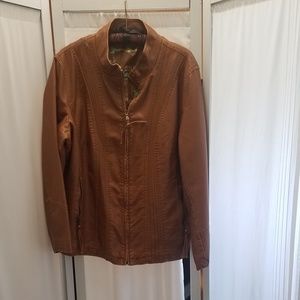 Big Chill Vintage vegan leather jacket.